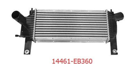 OE No 14461-EB360 Интеркулер для Navara D40 Улучшить охлаждение двигателя
